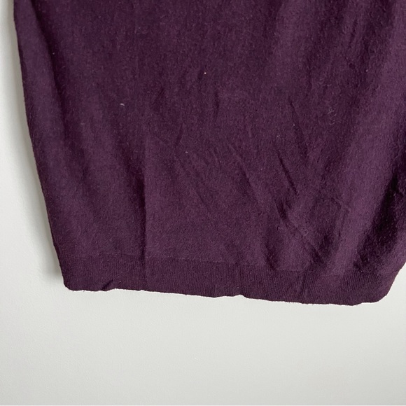 Eileen Fisher Women’s Small Oversized Purple Tunic Sweater Dress Long Sleeve - Picture 8 of 8
